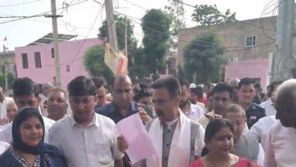 करनाल: विधानसभा स्पीकर ने गांव दहा और अशोक विहार कॉलोनी में ₹4 करोड़ 40 लाख की तीन परियोजनाओं का शिलान्यास किया