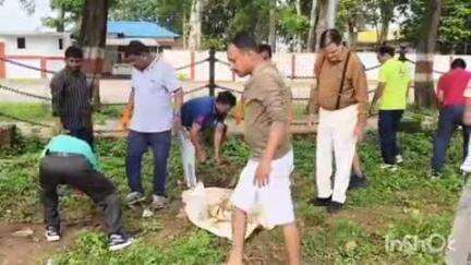 जगदलपुर: लालबाग मैदान, जगदलपुर में देवी अहिल्याबाई होल्कर की 300वीं जयंती पर स्वच्छता अभियान में महापौर व जनप्रतिनिधि शामिल हुए