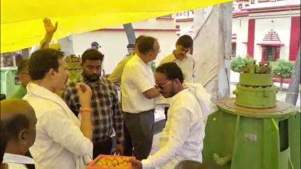 जलवानपुरा को जलभराव से मिली राहत, राम मंदिर के निकट बनकर तैयार हुआ पंपिंग स्टेशन, हुआ ट्रायल