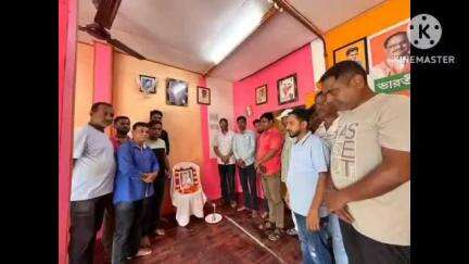 খোয়াই: অহল্যা বাই হোলকার জির ৩০০ তম জন্মজয়ন্তী পালন করা হয় বিজেপি মন্ডল কার্যালয়