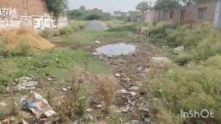 सलोन: सलोन कस्बा स्थित ग्राम न्यायालय के सामने गंदगी का अम्बार, सफाई कर्मी के न आने से लोग परेशान