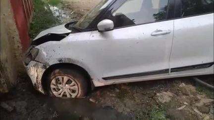 गया टाउन सीडी ब्लॉक: गया के गांधी मैदान में वाहन सीखने के दौरान कार ने साइकिल सवार को टक्कर मारी