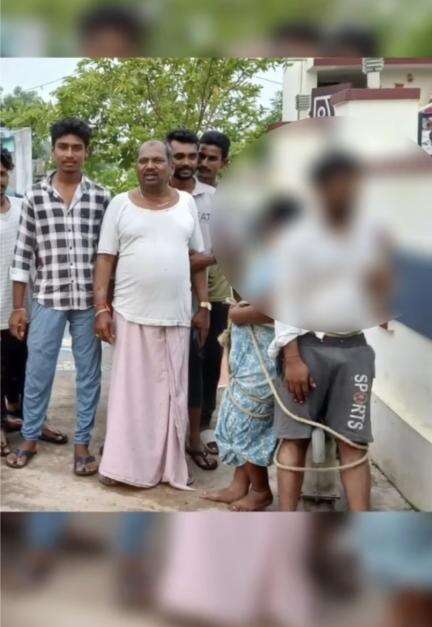 పెద్దపల్లి జిల్లాలో భర్త లేని సమయంలో లవర్‌ను ఇంటికి పిలుచుకున్న భార్య, వారిని పట్టుకుని బోరింగ్‌కు కట్టేసిన స్థానికులు