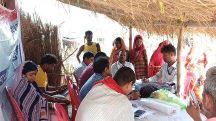 सिसवन: सिसवन में डॉक्टर अंबेडकर समग्र सेवा अभियान के तहत विशेष विकास शिविर का आयोजन