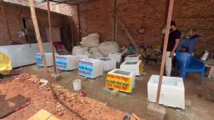सैदपुर: प्रचंड गर्मी में बेजुबानों को पानी पिलाने के लिए गो-रक्षक टीम ने उठाया बीड़ा, नगर में 15 प्रमुख स्थानों पर रखवाई हौदियाँ