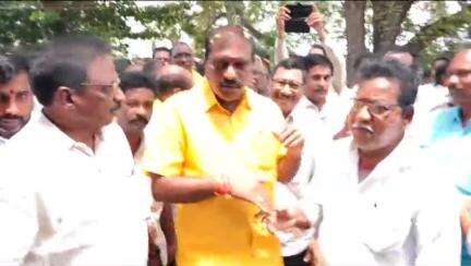 పాలకొల్లు: ఒకటో తేదీకి ముందుగానే  వృద్ధులు, వితంతువులు, దివ్యాంగులకు పండుగ : మంత్రి నిమ్మల రామానాయుడు