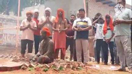 भिवानी: भिवानी में जनकल्याण हेतु महंत आंचल नाथ ने समाज की बुराइयों को दूर करने के लिए शुरू की 41 दिन की तपस्या