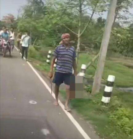 पश्चिम बंगाल के साउथ 24 परगना में भाभी का कटा सिर और धारदार हथियार लेकर सड़क पर घूमता रहा देवर, पुलिस ने किया गिरफ्तार