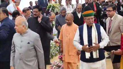 इलाहाबाद हाईकोर्ट के नवनिर्मित बहुमंजिला अधिवक्ता भवन और मल्टी लेवल पार्किंग का हुआ उद्घाटन
