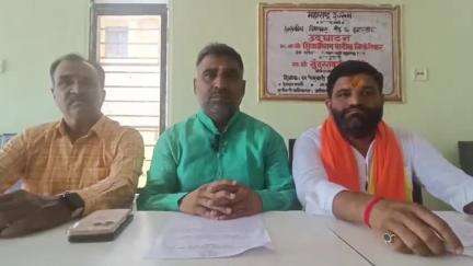बीड शहरातील शासकीय विश्रामगृह येथे पत्रकार परिषद:गंगाधर काळकुटे