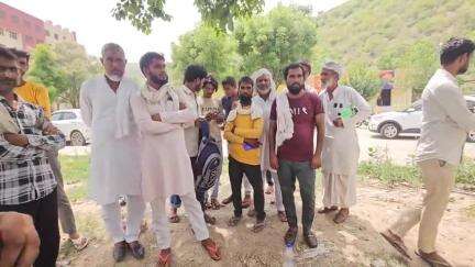 नूह: पत्नी पर पति की हत्या कर नूह में शव को फंदे पर लटकाने का आरोप, परिजनों ने की कार्रवाई की मांग
