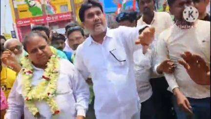 আরামবাগ: তৃতীয়বার জেলা সভাপতির দ্বায়িত্ব পাওয়ার পর আরামবাগে রামেন্দু;নেতা কর্মীদের মধ্যে উচ্ছাস