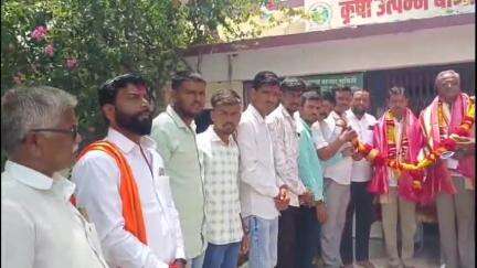 गंगापूर: लासूर स्टेशन बाजार समितीचा सभापती शेषराव जाधव यांनी स्वीकारला पदभार