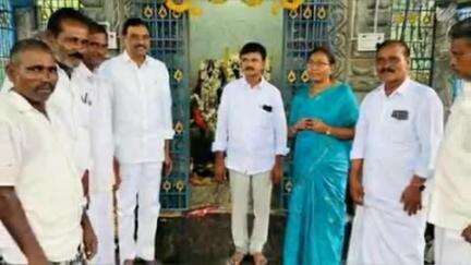 బద్వేల్: రౌతుపల్లెలో శ్రీ కోదండ రామస్వామి విగ్రహ ప్రతిష్ట కార్యక్రమంలో ఎమ్మెల్సీ, ఎమ్మెల్యేలు