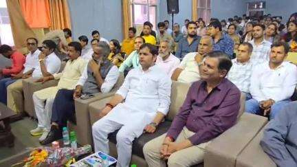 पलवल: खेल और युवा मंत्री ने पलवल में युवाओं को नशे से दूर रहने की दिलाई शपथ, 'वन नेशन वन इलेक्शन' पर डाला प्रकाश