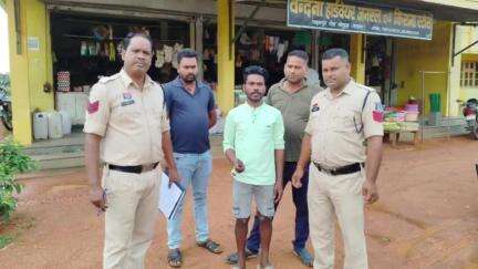 बसना: बंसुला चौक बसना में चाकू लहराकर डराने वाले आरोपी को बसना पुलिस ने किया गिरफ्तार