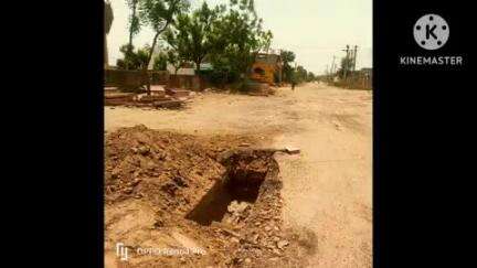 पचपदरा: बालोतरा जलदाय विभाग की लापरवाही बनी हादसों का कारण