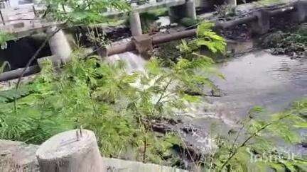 नांदगाव: राम गुळणा पाझन नदीतील तुटलेली मुख्य जलवाहिनी त्वरित दुरुस्त करण्याची मागणी