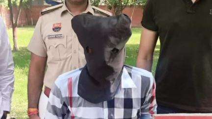 थानेसर: कुरुक्षेत्र सेक्टर 10 में पार्किंग से अवैध हथियारों के साथ एक आरोपी गिरफ्तार, पिस्टल व कारतूस बरामद
