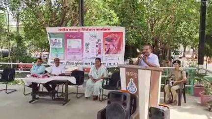 गुना नगर: तम्बाकू दिवस पर पुलिस लाइन में सेमिनार आयोजित किया गया