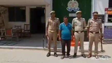 सलेमपुर: कौड़िया मिश्रा गांव के पास पुलिस ने गैंगस्टर के वांछित अपराधी को किया गिरफ्तार