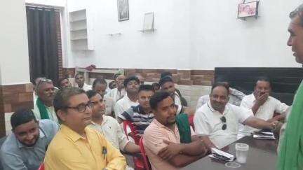 पूरनपुर: नगर में भाकियू ने बैठक कर एक दर्जन लोगों को संगठन में किया शामिल, बरखेड़ा की घटना को लेकर की चर्चा
