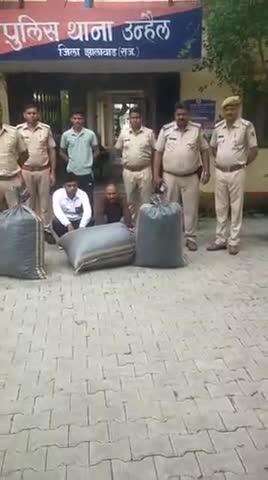 थाना उन्हैल:  अवैध मादक पदार्थ तस्करों के खिलाफ कार्यवाही। डोडा चुरा तस्करी में दो व्यक्ति गिरफ्तार। अभियुक्तों के कब्जे से 41 किलो 810 ग्राम डोडा चूरा जप्त।