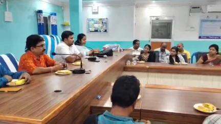 ରାୟଗଡା: ପଦ୍ମପୁର ବ୍ଲକ କାର୍ଯ୍ୟାଳୟ ପରିସରରେ  GPDO ଙ୍କ ଅବସର କାଳୀନ କାଳୀନ ସମ୍ବର୍ଦନା ସଭା ଅନୁଷ୍ଠିତ, ଯୋଗଦେଲେ ବିଡ଼ିଓ