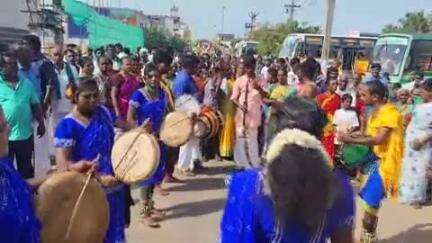 திருத்துறைப்பூண்டி: தனியார் அரங்கில் தேசிய நெல் திருவிழா