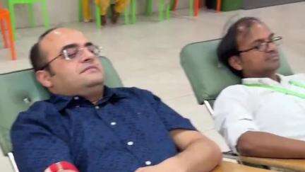 पंचकूला: यूनिसन इंटरनेशनल स्कूल में रक्तदान शिविर का सफल आयोजन, नगर परिषद चेयरमैन कृष्ण लाल लांबा थे मुख्य अतिथि