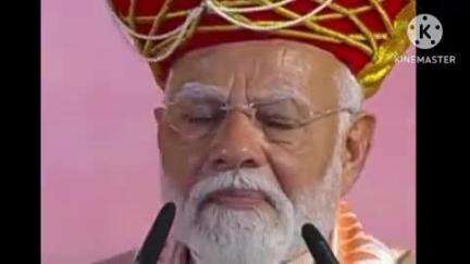 हुज़ूर: गोली का जवाब गोले से मिलेगा : भोपाल के जंबूरी मैदान में आयोजित महिला सशक्तिकरण महासम्मेलन को संबोधित करते हुए पीएम मोदी