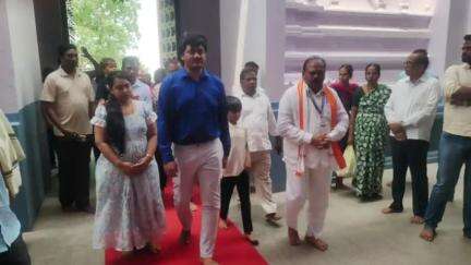 అన్నవరం సత్యనారాయణ స్వామిని దర్శించుకున్న ఏపీ డిప్యూటీ సీఎం పవన్ కళ్యాణ్ పీఎస్