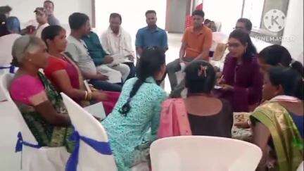घाघरा: घाघरा संगम बैंक्वेट हॉल में आईएनआरएम विषय पर जनप्रतिनिधियों की कार्यशाला का समापन