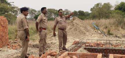 मऊ: एसपी ने पुलिस लाइन (आरटीसी) में रिक्रूट आरक्षियों के आगामी प्रशिक्षण के दृष्टिगत किया निरीक्षण