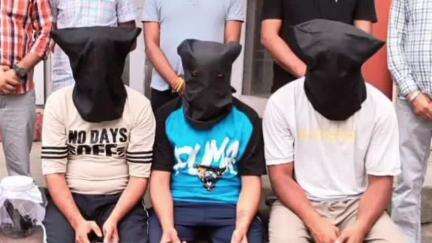 थानेसर: गांव कसरेला में दुकानदार से फिरौती मांगने और जान से मारने की धमकी देने के 3 आरोपी गिरफ्तार