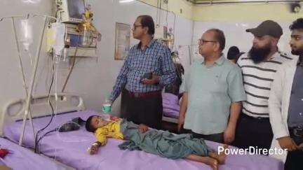 कर्वी: संयुक्त निदेशक बांदा ने सोनेपुर जिला अस्पताल का किया निरीक्षण, फायर सेफ्टी न चालू होने पर जताई नाराजगी