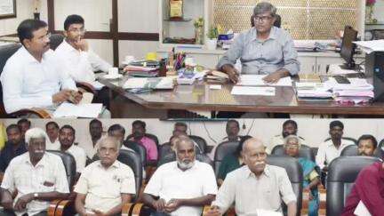 காஞ்சிபுரம்: மாவட்ட ஆட்சியர் அலுவலகத்தில் மாதாந்திர எரிவாயு நுகர்வோர் குறைதீர் கூட்டம் நடைபெற்றது