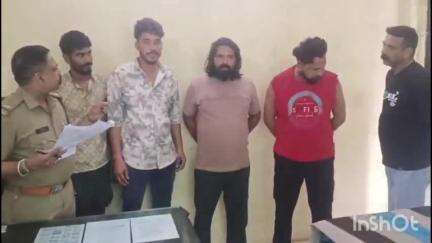 धार: शराब कंपनी के कर्मचारियों पर हमला करने वाले चार आरोपी गिरफ्तार