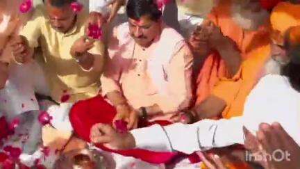 उज्जैन शहर: अँगारेश्वर मंदिर में CM ने ₹864 करोड़ की लागत से 30KM लंबे घाटों के निर्माण का किया भूमि पूजन