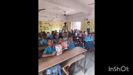 अरवल: न्यू बाजार विद्यालय में अग्निशमन विभाग के कर्मचारियों द्वारा मॉक ड्रिल का आयोजन