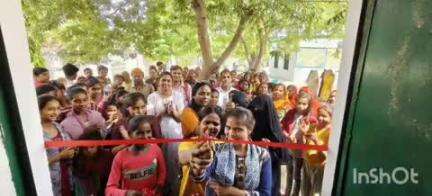कैसरगंज: भकरौली मुंगेशपुर में स्वच्छता पखवाड़ा के तहत किशोरियों को साफ-सफाई के तरीके बताए गए