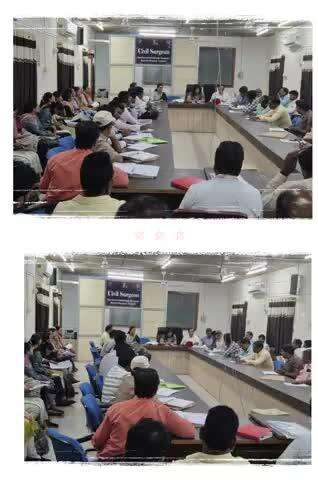 नांदेड - जिल्हा हिवताप कार्यालय नांदेड येथे जिल्हा आरोग्य अधिकारी यांच्या अध्यक्षतेखाली  बैठक घेण्यात आले.