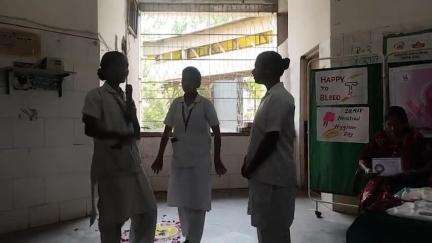 जिल्हा रुग्णालय येथे जागतिक मासिक पाळी स्वच्छता दिन साजरा