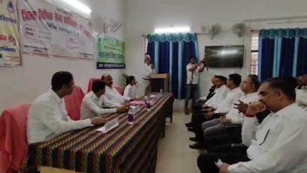 औरंगाबाद: जिला विधिज्ञ सेवा प्राधिकार सभाकक्ष में विश्व तंबाकू निषेध दिवस पर ब्रह्मकुमारीज द्वारा कार्यक्रम आयोजित