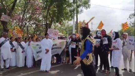 राजगढ़: विश्व तंबाकू दिवस पर ब्रह्माकुमारी ने नुक्कड़ नाटक से दिया जागरूकता संदेश