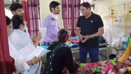 पुल्ला गुमदेश: नेपाल सीमा से लगे खीड़ी गांव में विवाह समारोह के बाद दावत से 107 लोग फूड पॉयजनिंग से बीमार