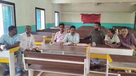 ଜରଡା: ସାମନ୍ତିଆପଲ୍ଲୀ ଠାରେ ପାତ୍ରପୁର ସୀମାନ୍ତ ସାମ୍ବାଦିକ ସଂଘ ପକ୍ଷରୁ ସାଧାରଣ ବୈଠକ ଅନୁଷ୍ଠିତ।