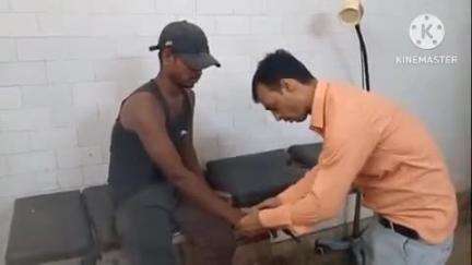 साहिबगंज: व्यवहार न्यायालय परिसर में ड्रिल मशीन से चोट लगने के कारण पाकुड़ का मजदूर हुआ घायल