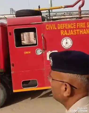 जालौर: जालोर रेलवे स्टेशन पर बमबारी की सूचना पर मॉकड्रिल, जिला प्रशासन पहुचा रेलवे स्टेशन
