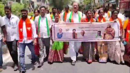 సిరిసిల్ల: పట్టణంలో అహల్యా బాయి హోల్కర్ జయంతి సందర్భంగా ర్యాలీ నిర్వహణ